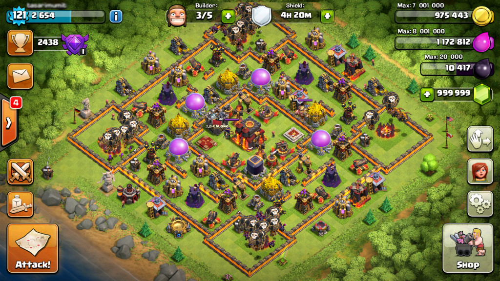hake of clash of clans